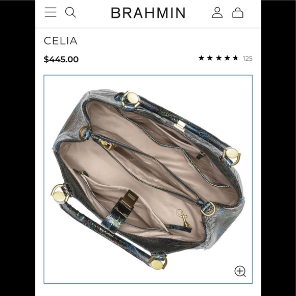 Brahmin Celia Multi Westfield NWT - Picture 3 of 16